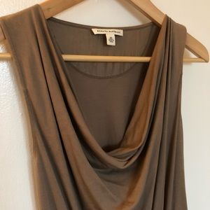 Banana republic sleeveless cowl neck dress